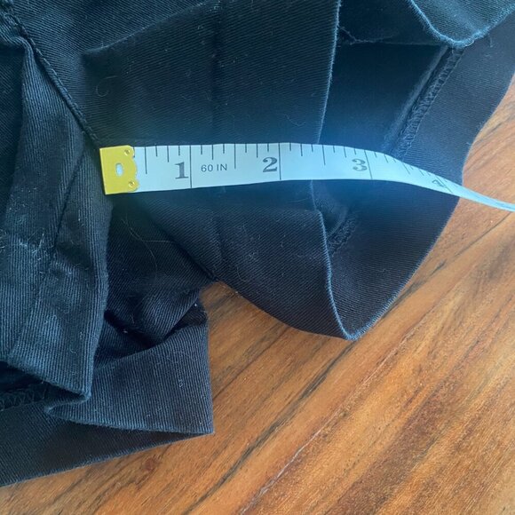 H&M Black Denim Shorts Size 6 - Picture 5 of 7